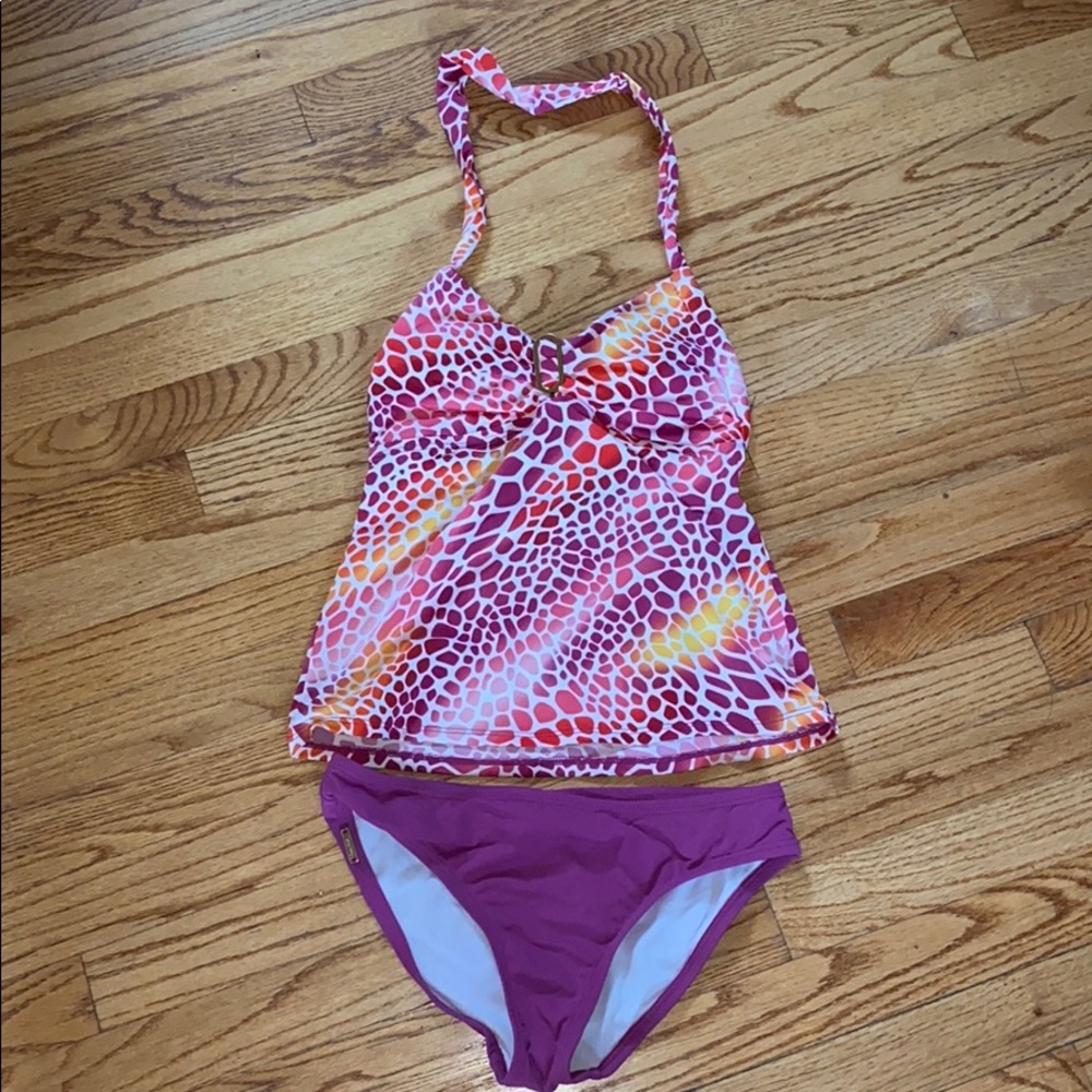 Perry Ellis Tankini Set